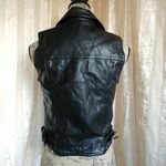 Cotton On  Faux Leather Moto Vest Photo 2