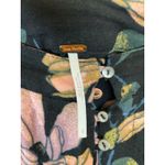 Free People Smooth Sailing Maxi Skirt - Womens Size 8 - Black Floral Print Photo 2