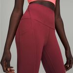 Lululemon Align High-Rise Pant with Pockets 25" Mulled Wine Size 4 Photo 2