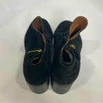 Franco Sarto  black suede ankle boots block heel women’s size 8.5 business casual Photo 5