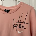 Nike Just Do It Pink Crewneck Photo 2