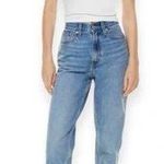 Levi's  Premium 80s Mom Jean Baggy Relaxed Fit Jeans Medium Wash Blue Womens 202W Photo 0