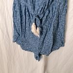 Rewind : Denim Blue Floral Romper- M Photo 11