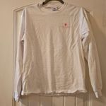 Simply Southern White Long Sleeve Shirt with Pink Turtle Design Photo 0