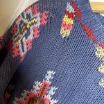 Woolrich Vintage Southwestern Rare Arctic Blue Sweater 80s 90s Cotton Photo 3