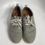 Toms  sneakers gray woven size 7.5 Photo 1