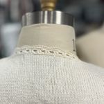 Claudia D. Vintage Beaded Vest XL White Photo 8