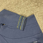 Icelandic Design Sweater Womens Large Boiled Wool Blue Full Zip Up Cardigan Photo 3