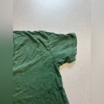 Aerie Green Women's Casual Top 100% cotton distressed short sleeve small Photo 5