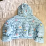 Selkie The Slopes Hooded Puffer Jacket Retro Plaid Blue 5X NWT Photo 10