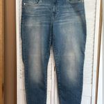Lucky Brand Size 12/31 ankle Low Rise Skinny Stretch Stella Blue jeans NWT Photo 4