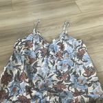Old Navy  Maternity Floral Spaghetti Straps Wide Leg‎ Jumpsuit Size XL Photo 2