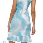 Zaprada women’s medium tie dye mini dress Blue Photo 8