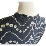 Womens Mark & Spencer M&S Navy Blue Floral Print High Neck Maxi Dress Photo 2