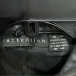 Vintage Black Leather Jacket Sz Med 90s Photo 3