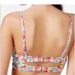 Bar III Bar lll geometric print underwire bikini top medium Photo 1