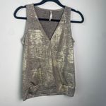 Anthropologie Top Sabrina Shimmer Metallic Tank Size XS Photo 6