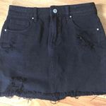 PacSun Black Denim Skirt Photo 0