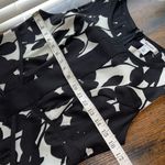 Jones New York Dress barn Sleeveless Black & White Floral Dress Black Dress  modest business Photo 5
