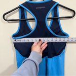 Patagonia EUC  Active Wear Dress size small padded chest blue hiking outdoors Photo 4