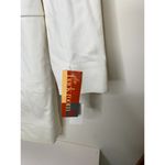 Magaschoni  Collection Womens Size 10 White Jacket Long Coat Patch Pockets Photo 3