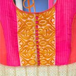 Handmade Indian party Colorful Sleeveless Dress size 3/4 Photo 2
