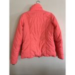 Columbia Down Jacket Women Large Pink/ Salmon Full Zip Puffer Photo 3