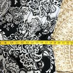 Susan Lawrence  Woman Long Summer off the shoulder dress Black/White  Sz2X Photo 8