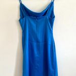 Urban Outfitters Blue Cowl Neck Slip Dress Photo 1