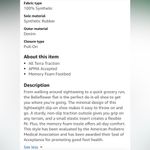 Jbu  “Wildflower Moc” size 6.  Grey shimmer. Memory foam footbed Photo 8