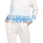 Splendid Tie Dye Loungewear Top Long Sleeve Sweatshirt Size M NWT $148 Photo 0