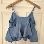 BP  NWT woven Babydoll Camisole blue blouse size XL Photo 1