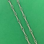 Cross Pendant Necklace for Men Women,Streetwear Hip Hop Unisex Necklace Silver Photo 2