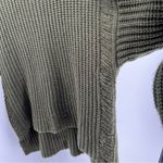 Sage  the label green sweater medium Photo 4