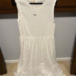 White Tiered Maxi Sundress for Brides Size 2X Photo 0