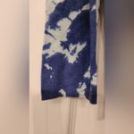 Equipment Agathe Mock Neck Sweater Blue Tie Dye Cashmere Women’s Sweater Medium Photo 5