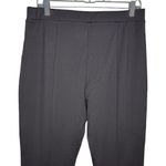 Susan Graver Occasions Regular Ponte Slim Leg Pants Lace Insert Black M A5542735 Photo 7