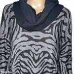 Charter Club  zebra stripe cape sweater Photo 1
