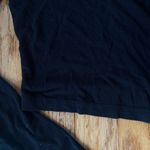 black mock neck long sleeve top Size M Photo 2