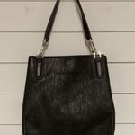 Calvin Klein Leather Double Handle Shoulder Tote Photo 5