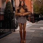 ZARA  Cable Knit Sweater Taupe Brown Photo 1