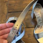 Circus by Sam Edelman Silver Women's Chunky Heels Size 8.5 Photo 3