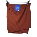NWT Simon Miller Adio Rib Knit Mini Skirt in Coconut Shell Size L Photo 5