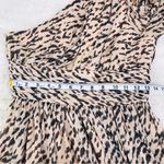 Gianni Bini Leopard Print Maxi Dress One Shoulder Long Sleeve Party Size 4 New Photo 13