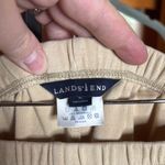 Lands End Sport Knit 100% Cotton Elastic Waist Pull On Shorts Tan Size 1X Photo 1