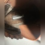 Romika Boots Women’s 38 EU/6.5 US Brown Stretch Laced Pull On Upper Leather New Photo 9