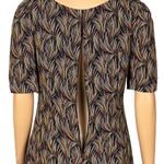 Moulinette Soeurs /ANTHROPOLOGIE “Silk Feather Dress” in 100% Silk. Size 6. EUC Photo 10