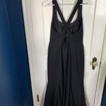 Saks 5th Avenue Vintage Black Strap Back Mermaid Special Occassion Dress New w Tag W-677 Sz 10 Photo 4
