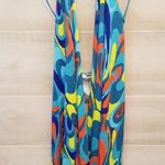 Trina Turk {M} Sarong Swim Cover Up Multiple Ways To Wear Bright Multicolored Photo 6