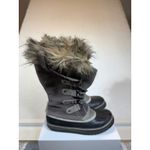 Sorel Waterproof Snow Boots Women's Size 7.5 Gray Fur Lined Winter Warm Photo 3